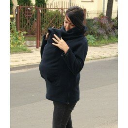 Pull de portage polaire reversible avec snood