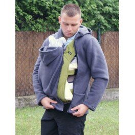 Pull Veste polaire pour portage devant