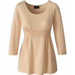 Top d'allaitement 3/4 vert eau