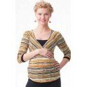 Derniers - T-shirt grossesse et allaitement Bonie - taille M
