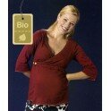 Top grossesse et allaitement style kimono