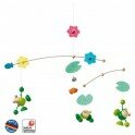 Selecta mobile en bois grenouilles