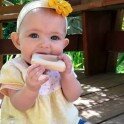 Jeux en bois pour bébés : pyramide