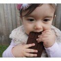 Anneau de dentition chocolat sans bpa